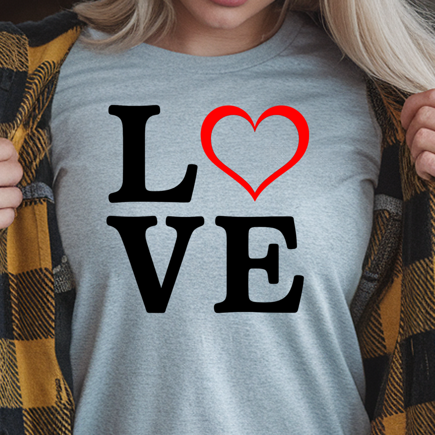 Valentine's Collection Love Stamp Unisex T-Shirt