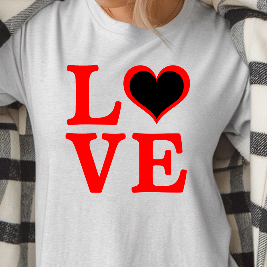 Valentine's Collection Love Stamp Unisex T-Shirt