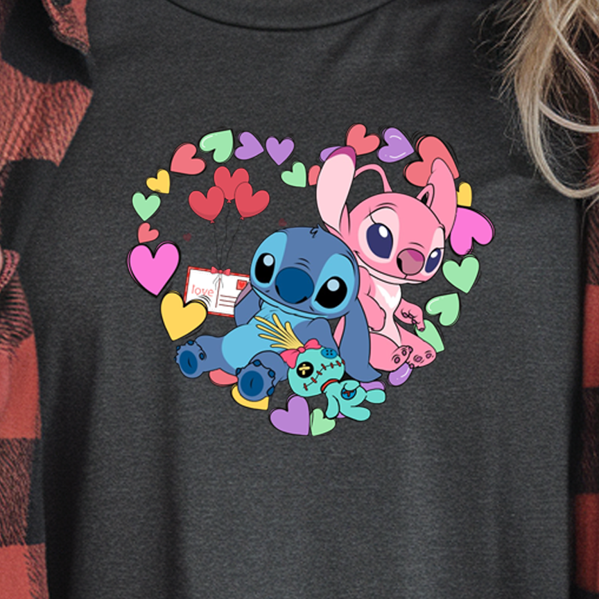 Valentine's Collection Stitch Unisex T-Shirt
