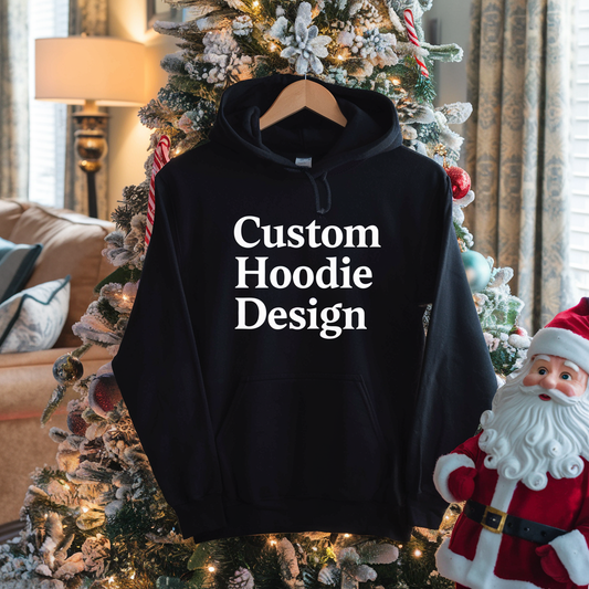 Custom Hoodie Sweater, Pick any size and Send email of what design you want.