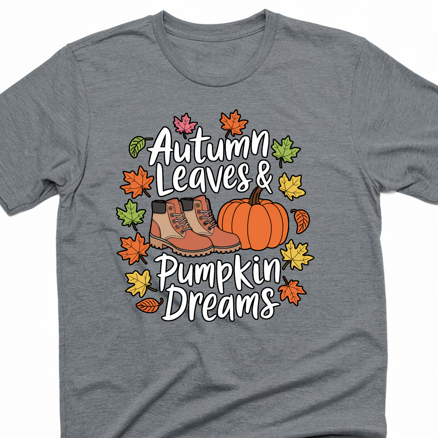 Fall Autumn Leaves & Pumpkin Dreams