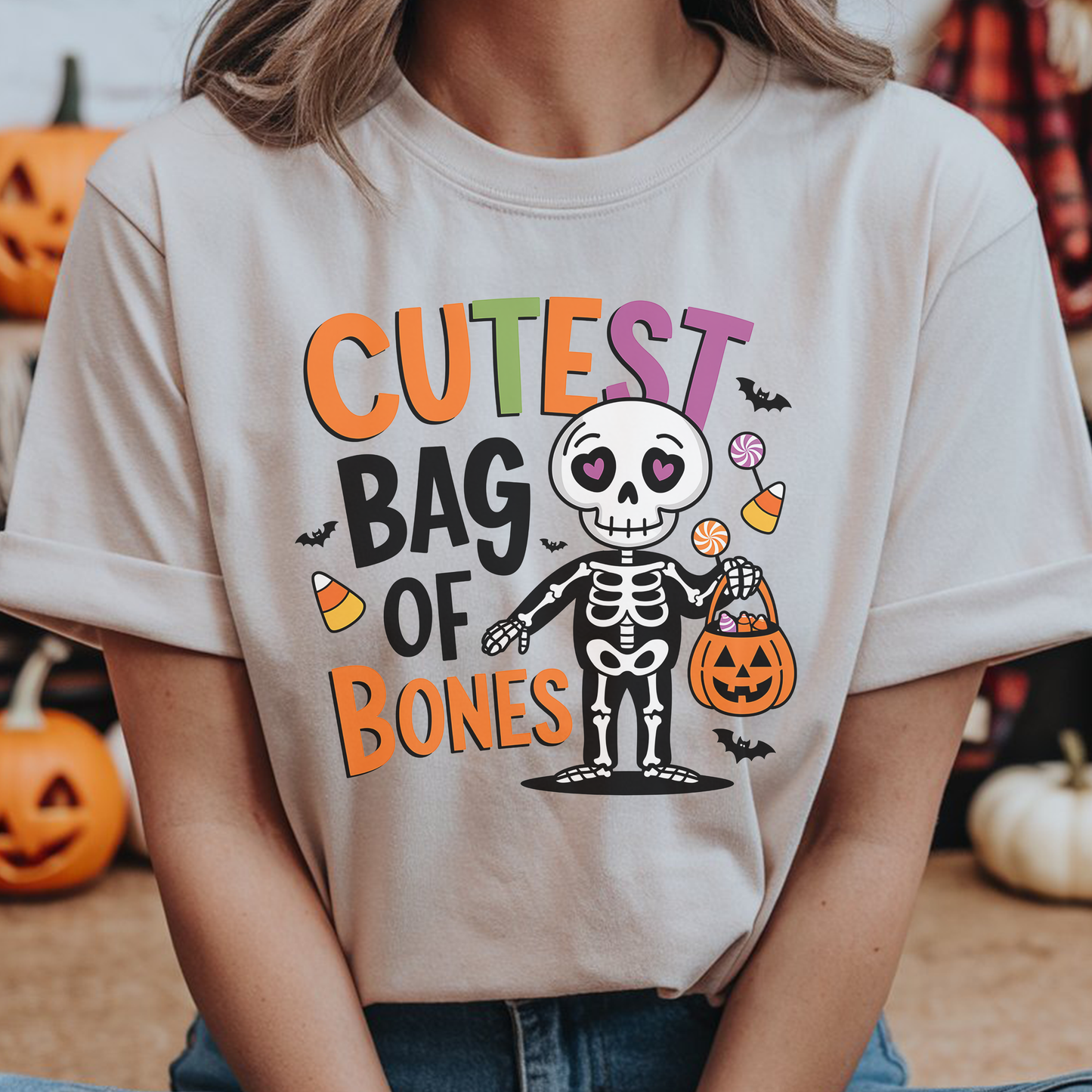 Halloween Cute Bones