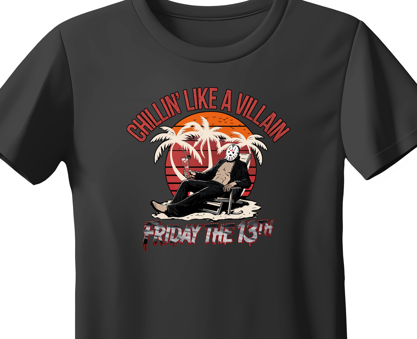 Friday the 13th Chillin' Like a Villain T-Shirt