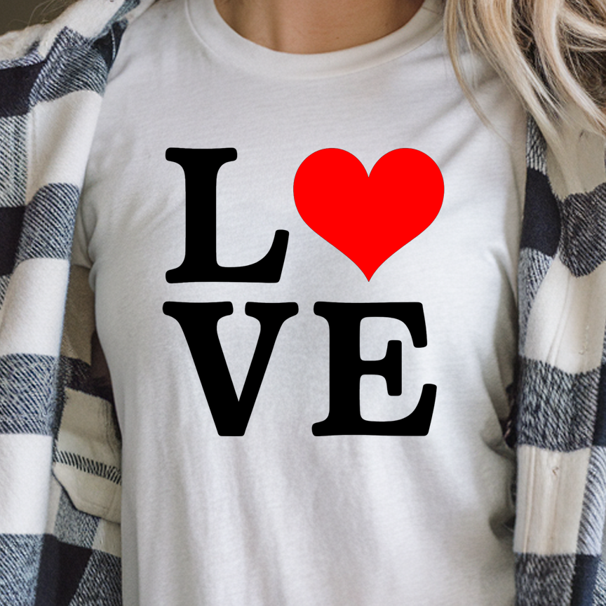 Valentine's Collection Love Stamp Unisex T-Shirt