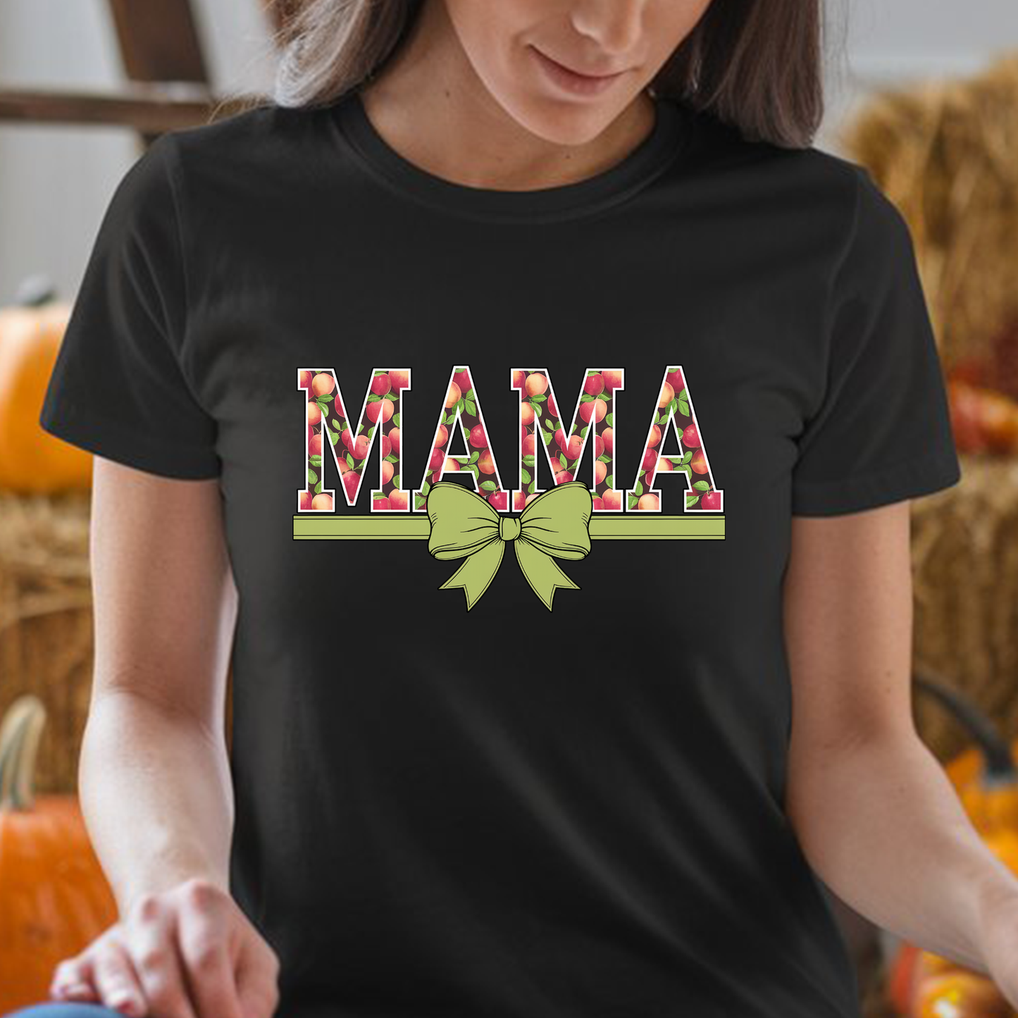 Mom Apples Fruits Unisex 100% cotton