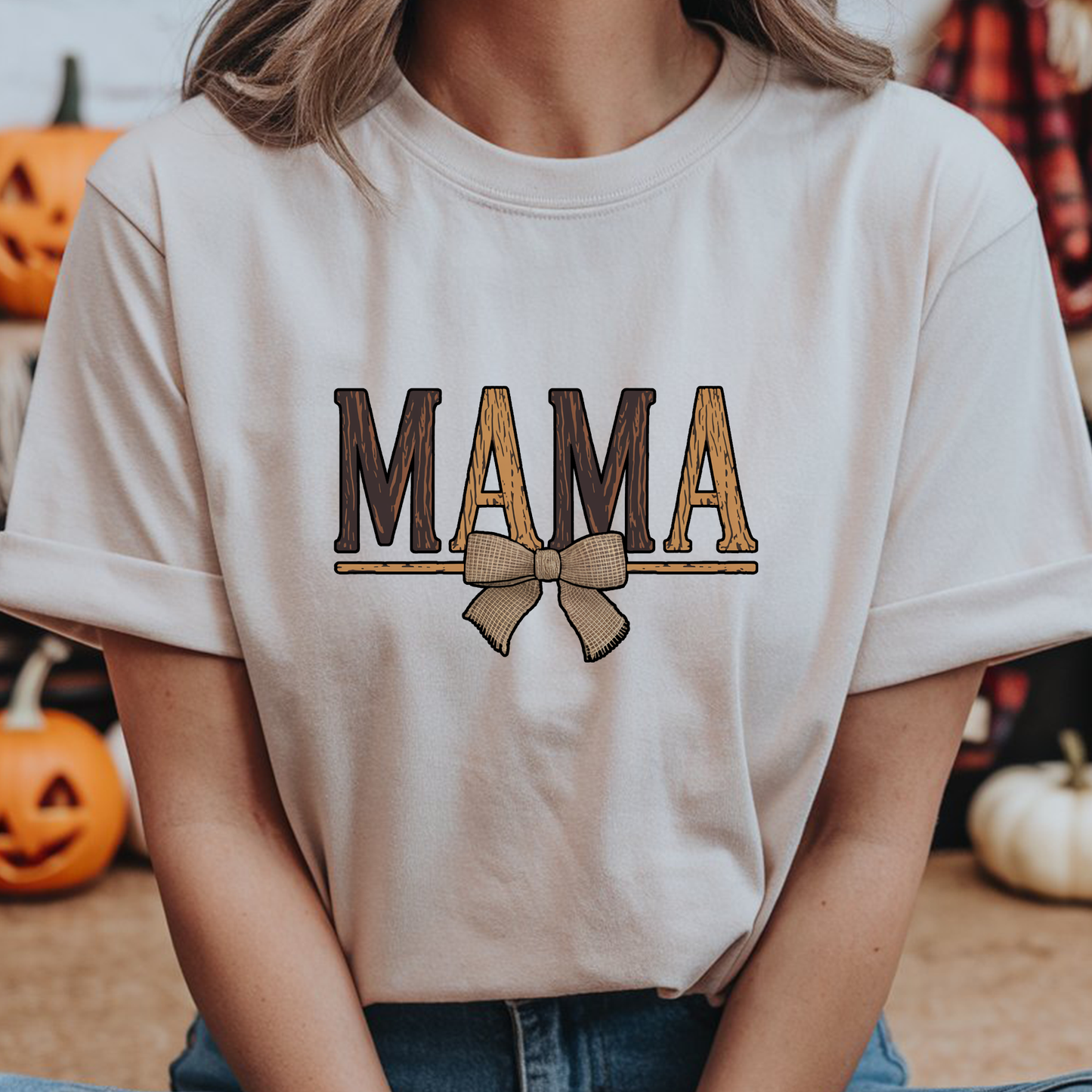 Mom Wood Unisex 100% cotton