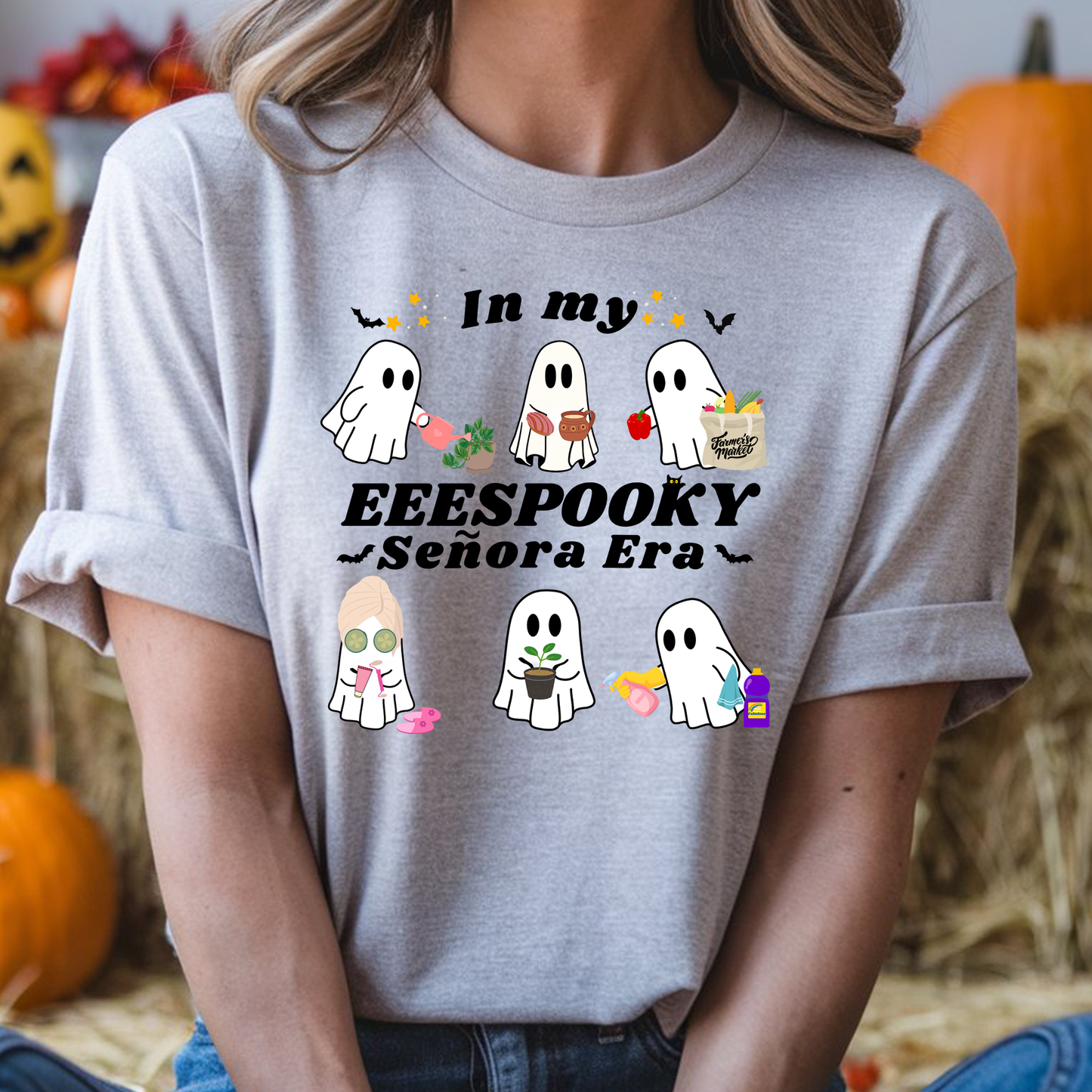 Latina Espooky Senora Era 100% cotton Unisex Comfort T-shirt