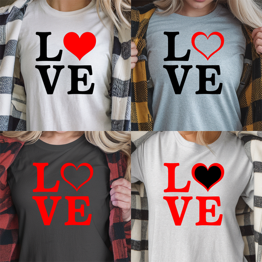 Valentine's Collection Love Stamp Unisex T-Shirt